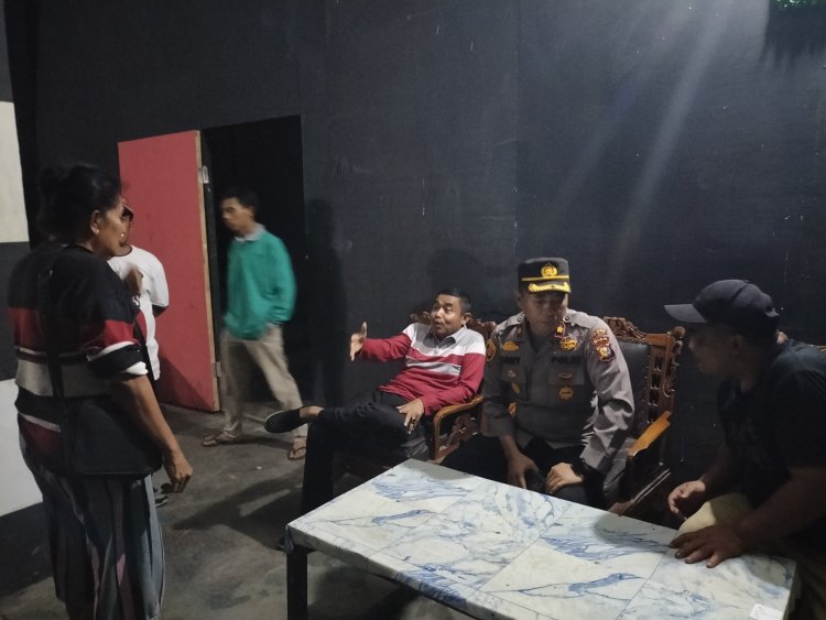Menanggapi Keluhan Masyarakat Camat dan Polsek Tualang Lakukan Razia