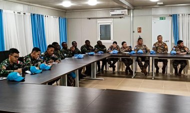 Satgas Kompi Zeni TNI Konga Melakukan Pelatihan Environmental Focal Point untuk Menjaga Kelestarian Lingkungan