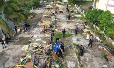 Diduga Tempat Maksiat, Pj Bupati Herman Instruksikan Pembongkaran Pusat Kuliner Kelapa Gading untuk Dijadikan Ruang Terbuka Hijau (RTH)