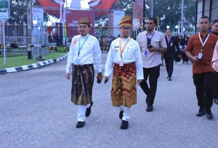 Wakil Ketua DPRD Pekanbaru dan Pj Walikota Ikuti Upacara Hari Lahir Pancasila di Blok Rokan 