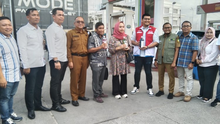 Jelang Lebaran, Tim Gabungan Sidak SPBU di Pekanbaru untuk Pastikan Takaran BBM Sesuai Standar