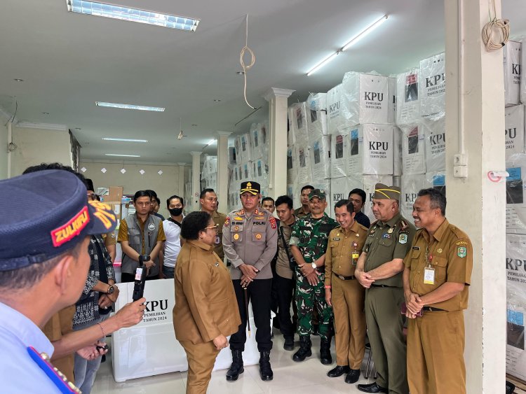 Wamendagri Ribka Haluk Tinjau Kesiapan PSU Pilkada di Kabupaten Siak