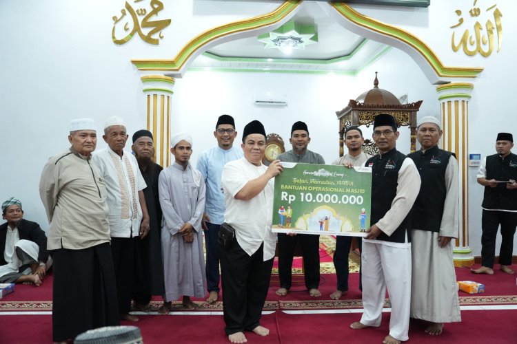 Safari Ramadan Keberbagai Masjid, PT KPI Kilang Dumai Bersinergi Dengan Masyarakat  