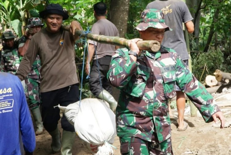 Aksi Kemanusiaan Prajurit Tangguh