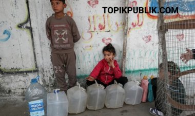 Gaza Membara: Anak-Anak Gugur Saat Menunggu Bantuan