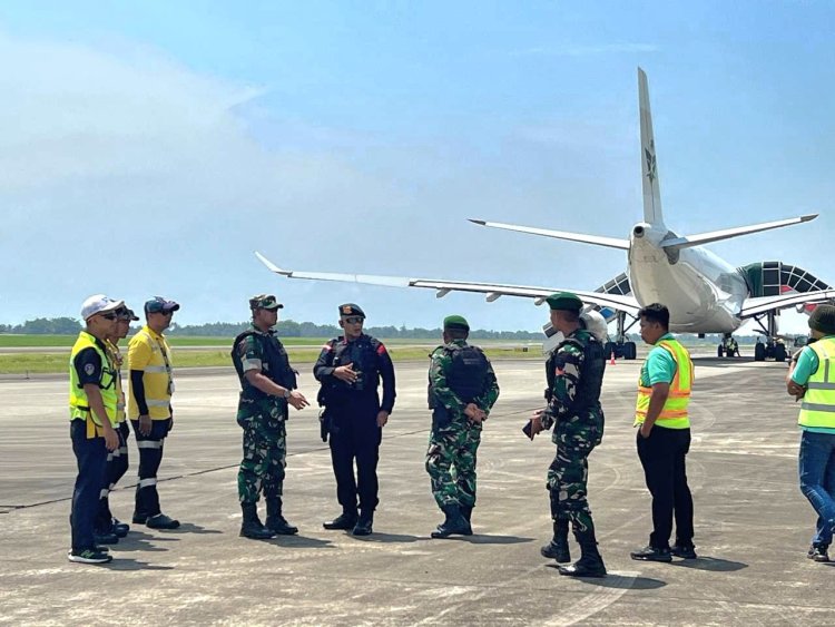 TNI Amankan Ancaman Bom di Pesawat Jemaah Haji