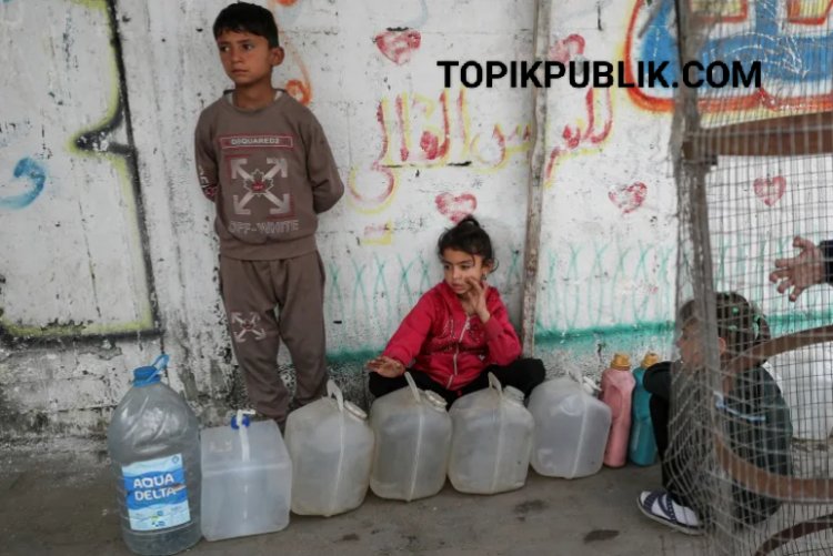 Gaza Membara: Anak-Anak Gugur Saat Menunggu Bantuan