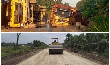 Jalan Bagan Jaya–Enok 32,7 Km Resmi Difungsikan Pemprov Riau