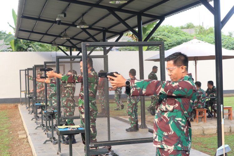 Lanud Sultan Hasanuddin Gelar Latihan Menembak Perwira TNI AU