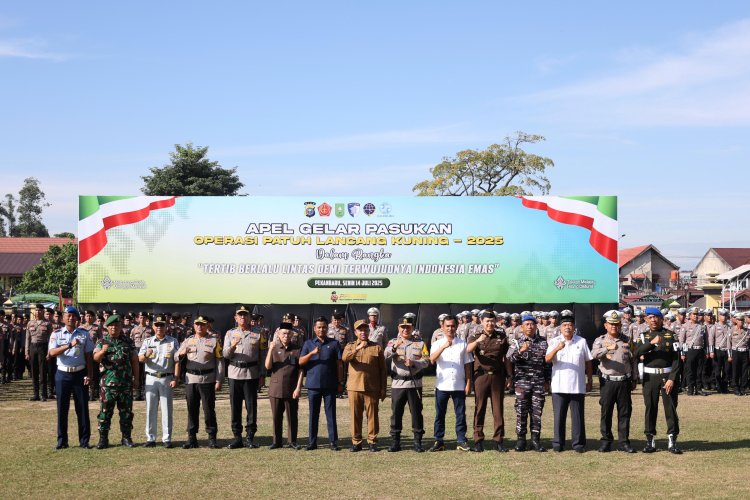 Gelar Operasi Patuh Lancang Kuning 2025, Polda Riau Sasar Pelanggaran Yang Ancam Keselamatan Lalu Lintas