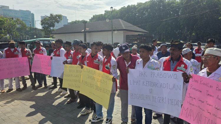 Pemilik Lahan Lawan Eksekusi Tanah 4 Ha di PN Medan