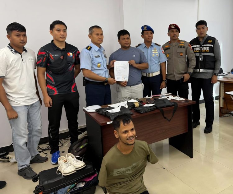 Upaya Penyelundupan Sabu di Bandara SSK II Digagalkan, Seorang Pelaku Diamankan Petugas