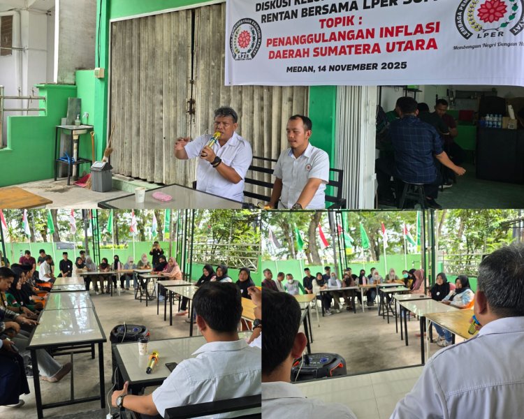 LPER Sumut Dorong Pemerintah Intervensi Tekan Inflasi