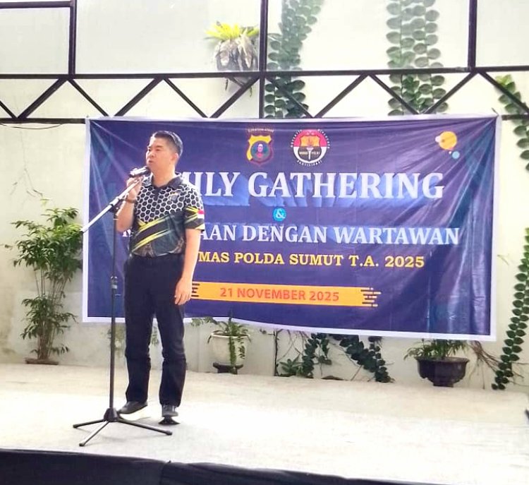 Family Gathering Polda Sumut dan Wartawan Perkuat Kemitraan