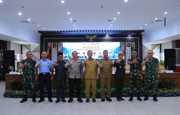 Forkopimda Pekanbaru Bahas Kabel Fiber Optik Semrawut dan Kesiapsiagaan Cuaca Ekstrem