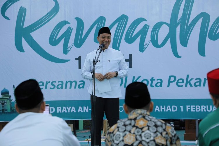 Wawako Pekanbaru Ajak Umat Sambut Ramadan Penuh Iman