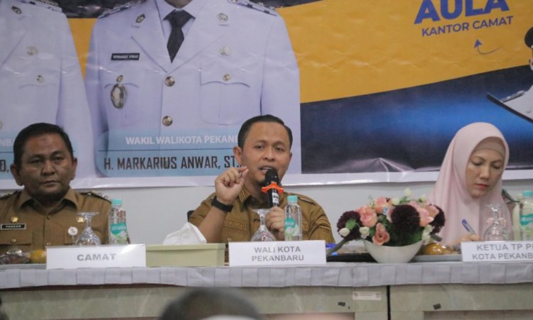 Agung Nugroho Tegaskan Program Rp100 Juta per RW di Musrenbang Marpoyan Damai