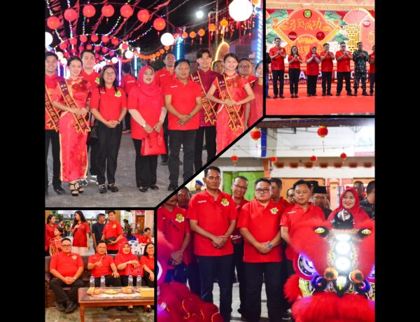 Festival Lampion Imlek 2026 Selatpanjang Meriah, Bupati Asmar: Simbol Toleransi dan Penggerak Ekonomi