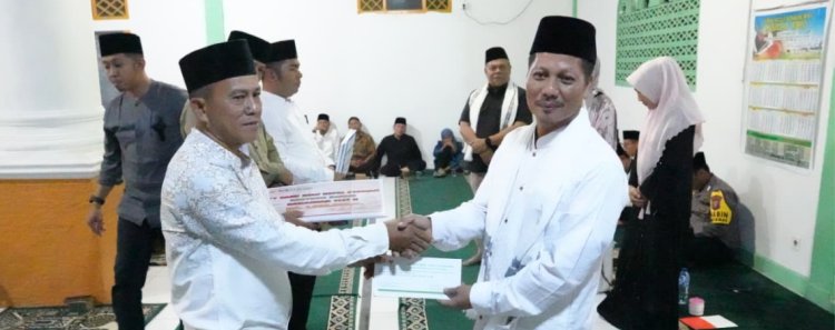 Safari Ramadan di Sentajo Raya, Pemkab Kuansing Tampung Aspirasi Warga dan Salurkan Bantuan