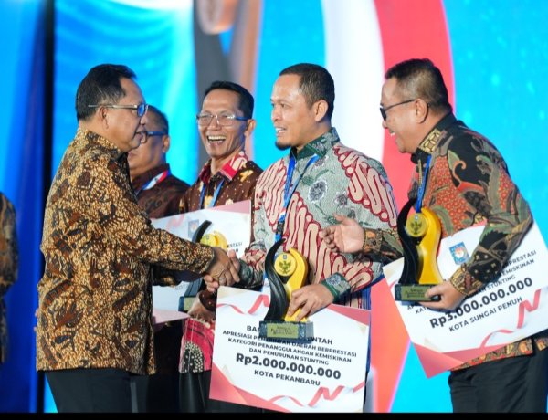 Pekanbaru Terbaik II Turunkan Kemiskinan dan Stunting