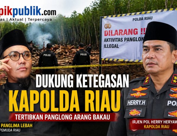 Datuk Panglima Lebah Dukung Kapolda Riau Berantas Cukong Perusak Bakau