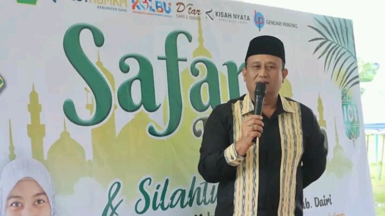 Wakil Bupati Dairi, Menghadiri Kegiatan Safari Dakwah, Ustadzah Irma