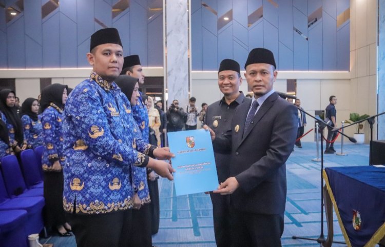 Wako Pekanbaru Lantik PNS 2024, Tekankan Pelayanan Publik dan Loyalitas ASN