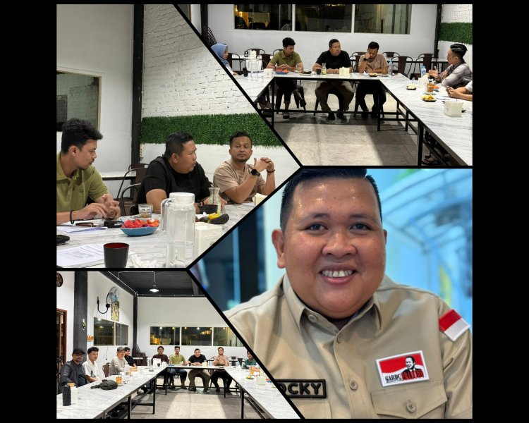 Resmi! Rocky Ramadani Ketua Baru Gardu Prabowo Riau
