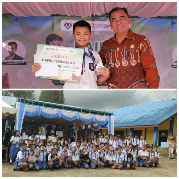 1000 an Pelajar Dari Berbagai Kabupaten/Kota Se-Sumatera Utara, Memeriahkan Dairi Science Olimpiade 2026