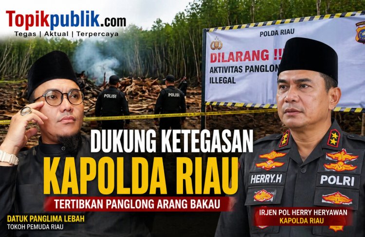 Datuk Panglima Lebah Dukung Kapolda Riau Berantas Cukong Perusak Bakau