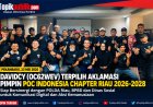 Davidcy Terpilih Aklamasi Pimpin POC Indonesia Chapter Riau 2026–2028