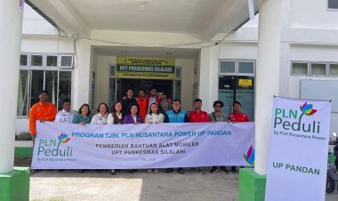 Puskesmas Silalahi, Menerima CSR Alat Mobiler Dari PT PLN Nusantara Power Unit Pembangkitan Pandan
