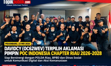 Davidcy Terpilih Aklamasi Pimpin POC Indonesia Chapter Riau 2026–2028