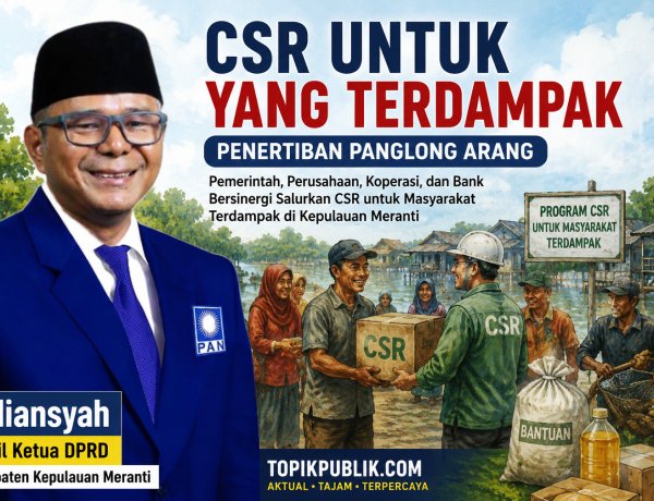 Waka DPRD Meranti Minta Pengusaha Arang Taat Hukum, CSR Bantu Warga Terdampak