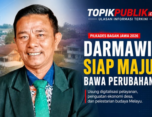 Darmawi Siap Maju Pilkades Bagan Jawa 2026, Usung Digitalisasi dan Ekonomi Desa