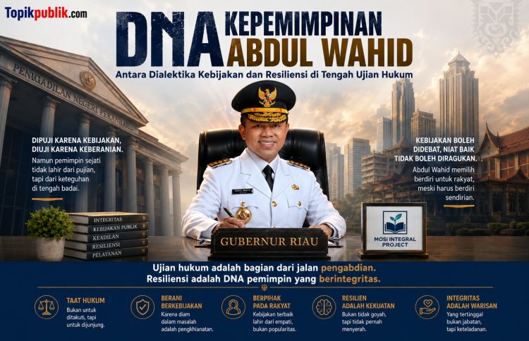 DNA Kepemimpinan Abdul Wahid di Tengah Ujian Hukum