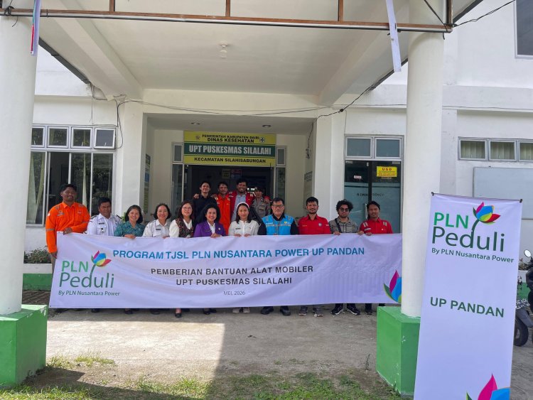 Puskesmas Silalahi, Menerima CSR Alat Mobiler Dari PT PLN Nusantara Power Unit Pembangkitan Pandan