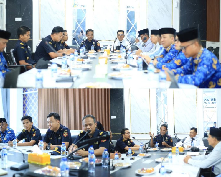Bupati Asmar Gandeng Bea Cukai, Dorong Ekspor Sagu Meranti dan Solusi Panglong Arang