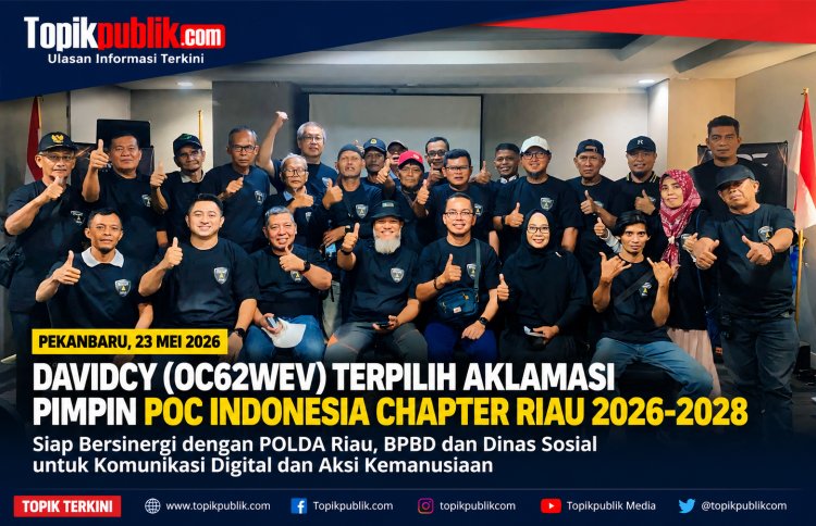 Davidcy Terpilih Aklamasi Pimpin POC Indonesia Chapter Riau 2026–2028