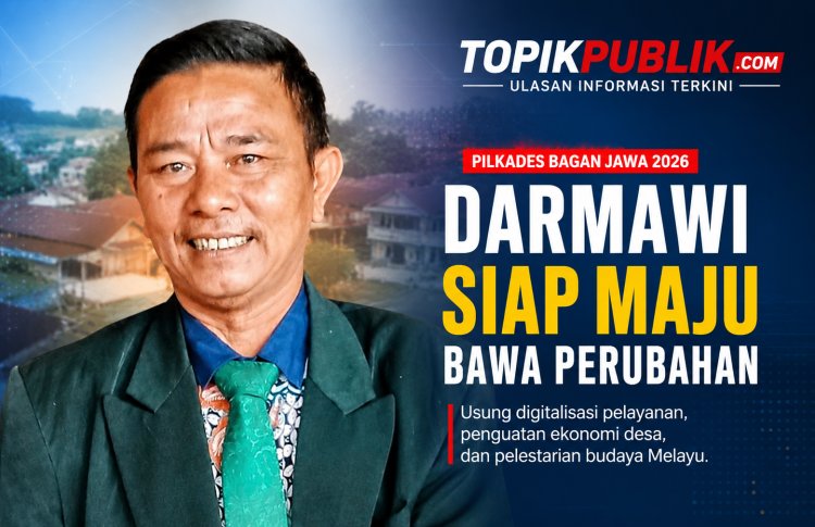 Darmawi Siap Maju Pilkades Bagan Jawa 2026, Usung Digitalisasi dan Ekonomi Desa