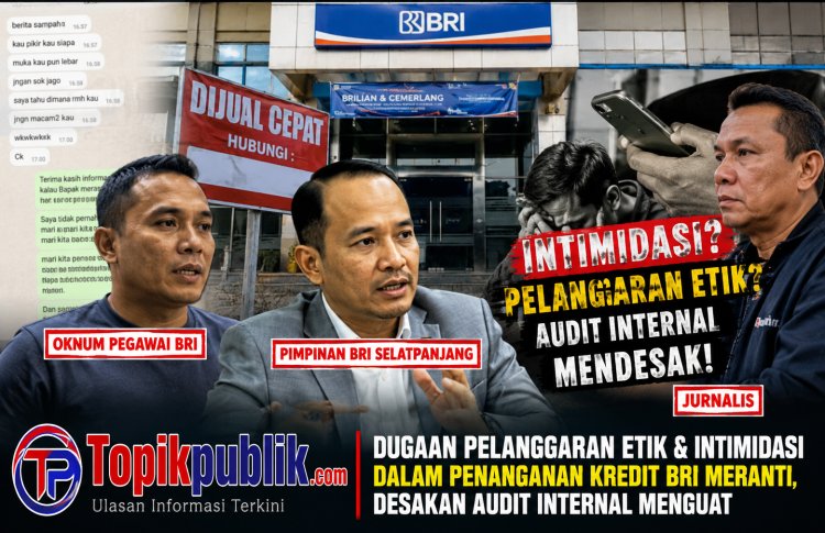 Oknum BRI Selatpanjang Diduga Intimidasi Debitur dan Pers