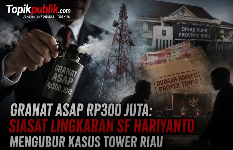 Granat Asap Rp300 Juta dan Skandal Tower Riau