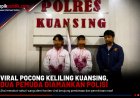 Konten Pocong Viral Berujung Polisi Amankan Dua Pemuda Kuansing