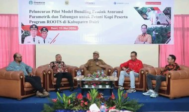 Pemkab Dairi Luncurkan Pilot Model Produk Asuransi Parametrik Indeks Cuaca Dan Tabungan, Bagi Petani Kopi