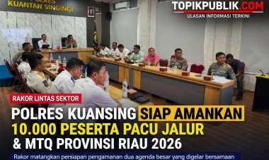 Polres Kuansing Koordinasi Pengamanan Pacu Jalur dan MTQ Riau, 10 Ribu Peserta Diprediksi Hadir