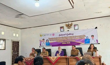 Ketua TP Posyandu Dairi,  Rita Puspita Vickner Sinaga Hadiri Bimtek TP Posyandu Di Kecamatan Siempat Nempu Hulu