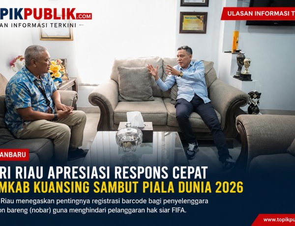 Sambut Piala Dunia 2026, TVRI Riau Puji Respons Cepat Pemkab Kuansing