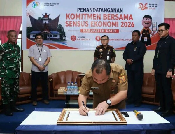 Sensus Ekonomi 2026 Gelombang III, Di Kabupaten Dairi Resmi Dibuka Oleh Bupati Dairi