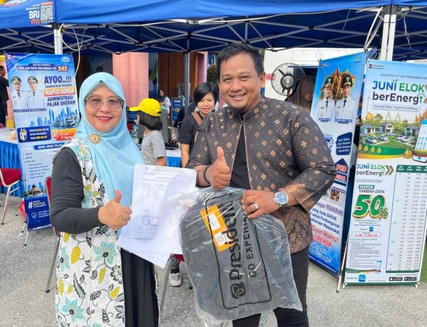 MPP Goes to CFD Pekanbaru, Wajib Pajak Ramai Bayar Pajak Berhadiah