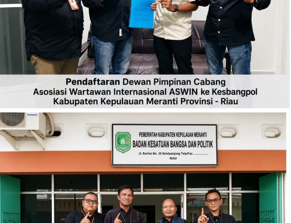 DPC ASWIN kepulauan Meranti,Resmi Mendaftar ke kebangpol